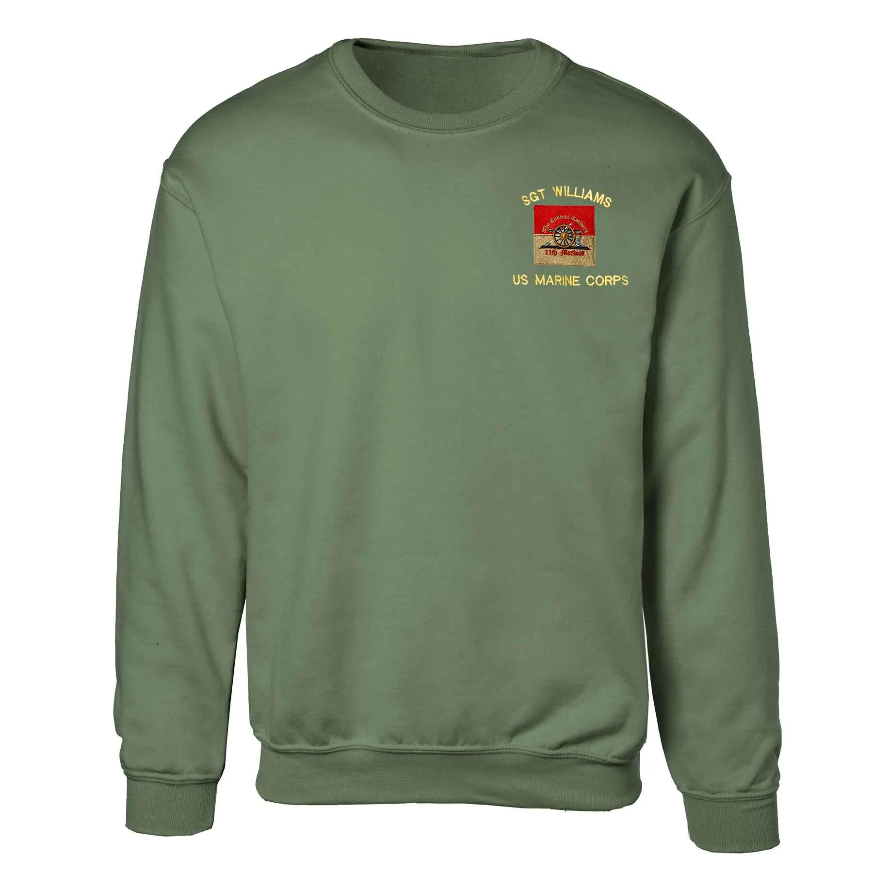 11th Marines Regimental Embroidered Sweatshirt