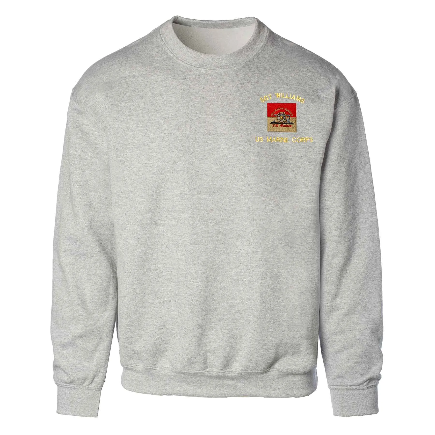 11th Marines Regimental Embroidered Sweatshirt