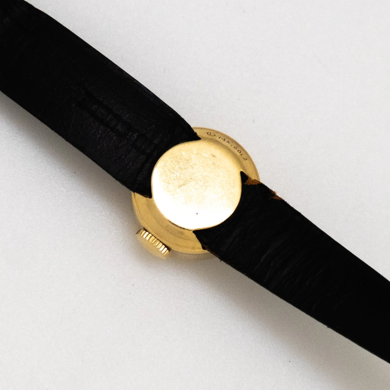 1980's Vintage Wittnauer Ladies 14K Yellow Gold Watch (# 14657)