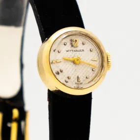 1980's Vintage Wittnauer Ladies 14K Yellow Gold Watch (# 14657)