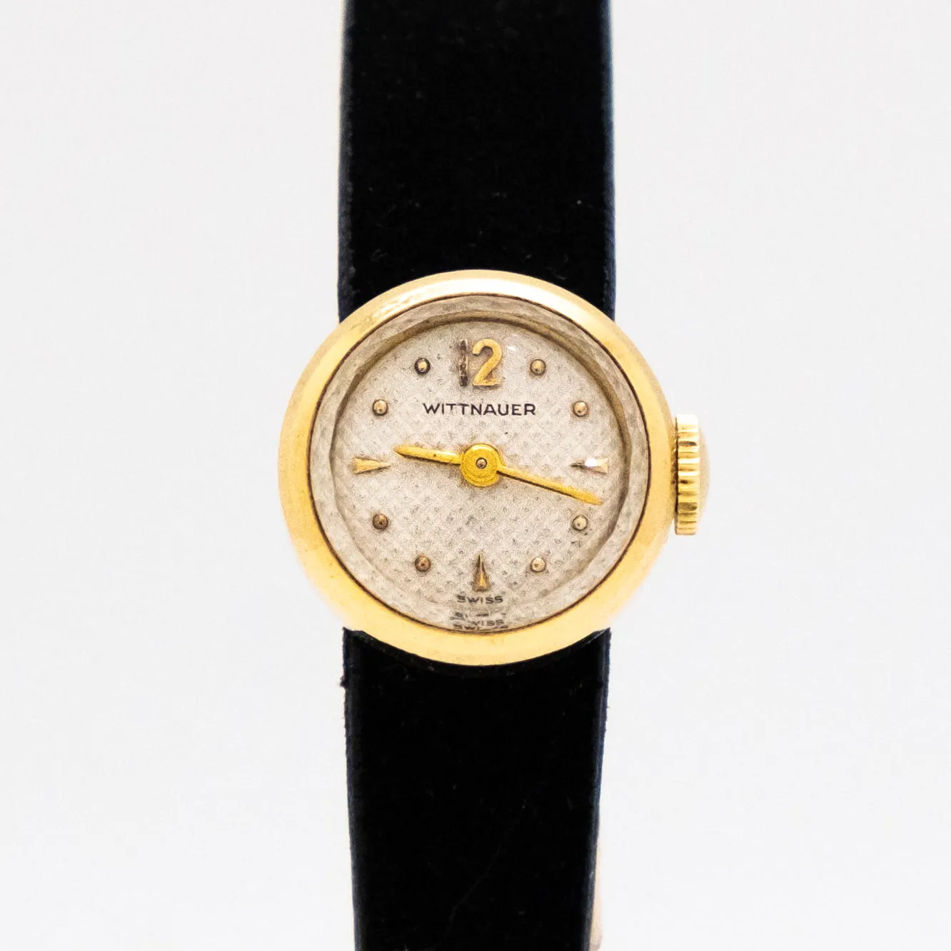 1980's Vintage Wittnauer Ladies 14K Yellow Gold Watch (# 14657)