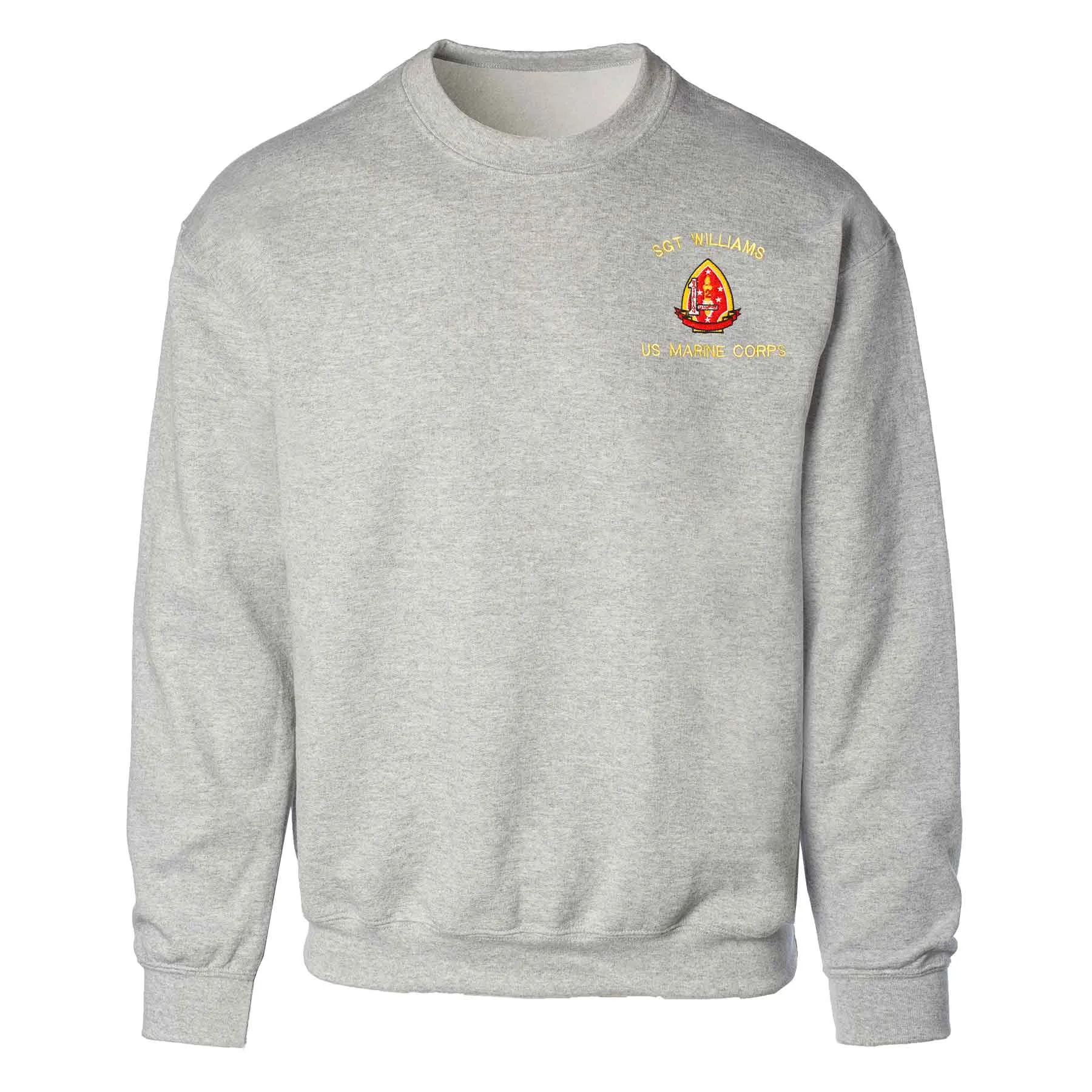 1st Battalion 2nd Marines Embroidered Sweatshirt