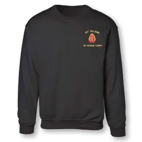1st Battalion 2nd Marines Embroidered Sweatshirt
