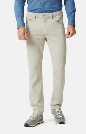 34 Heritage Courage Straight Leg Pants In Oyster Herringbone