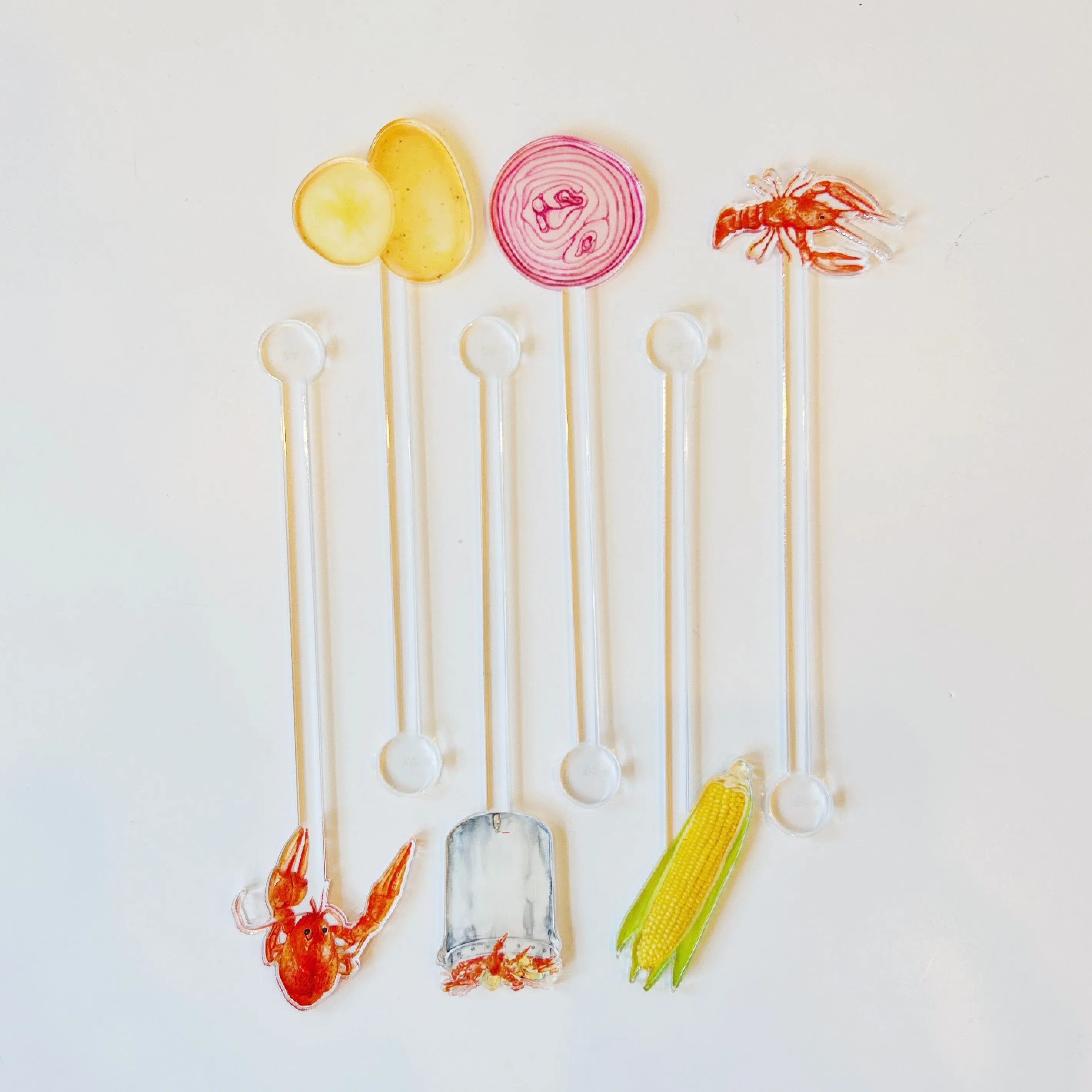 Acrylic Drink Stirrers