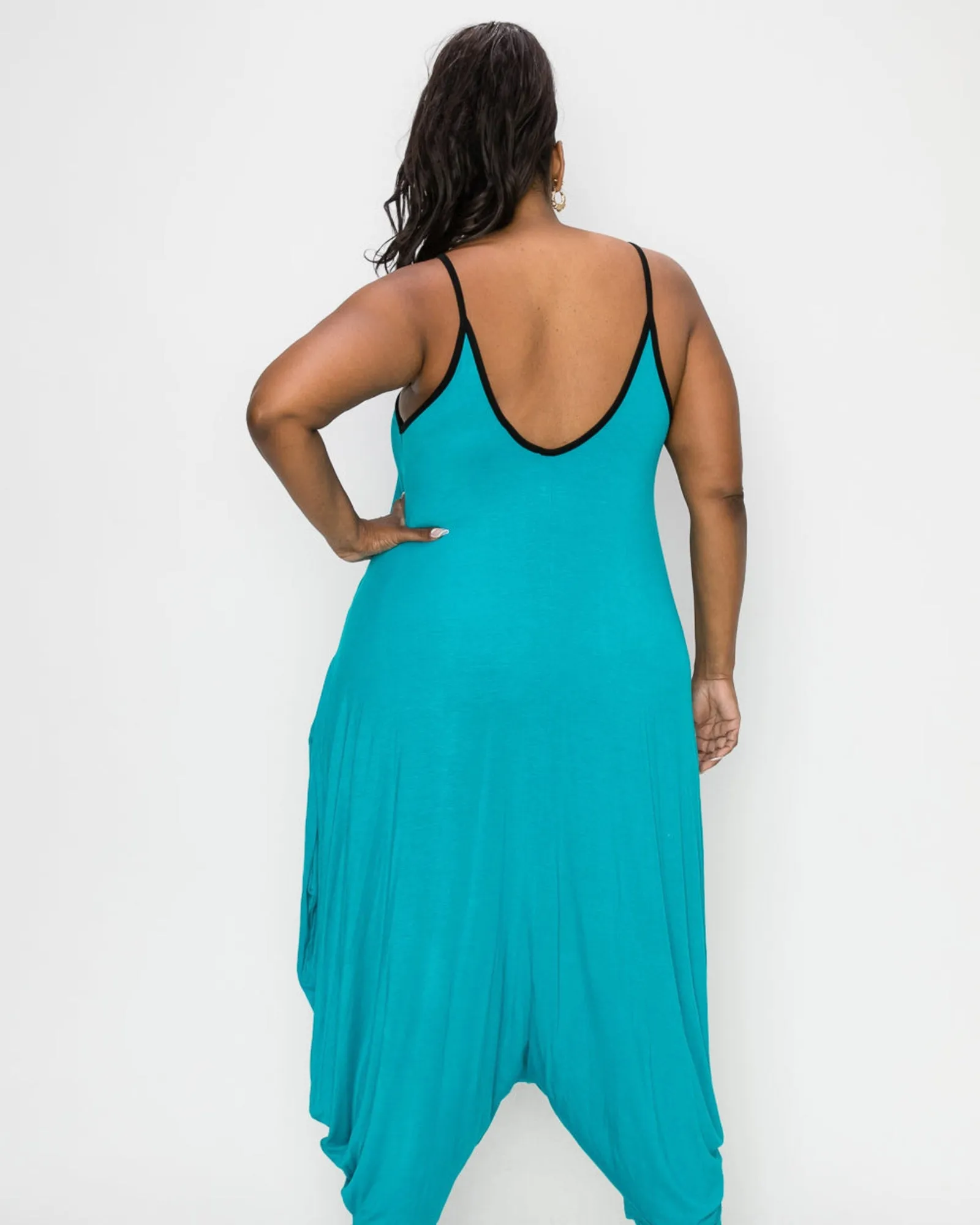 Addison Harem Jumpsuit | Jade