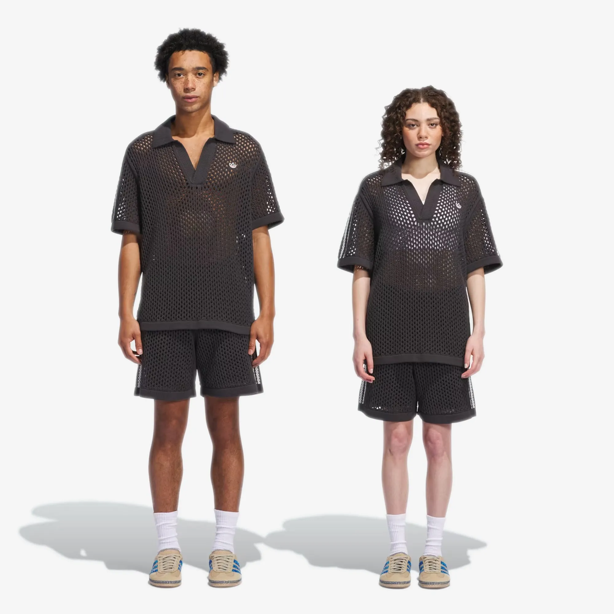 ADIDAS ORIGINALS | CLOT CROCHET POLO BY EDISON CHEN { CARBON