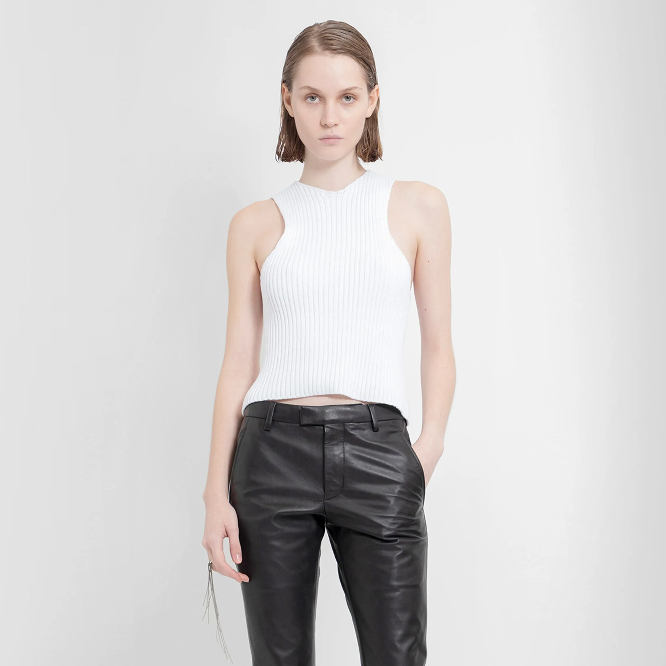ANN DEMEULEMEESTER WOMAN WHITE TOPS