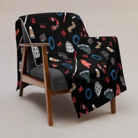 Arena Throw Blanket - Black