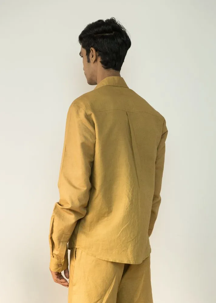 Asymmetric Placket Shirt