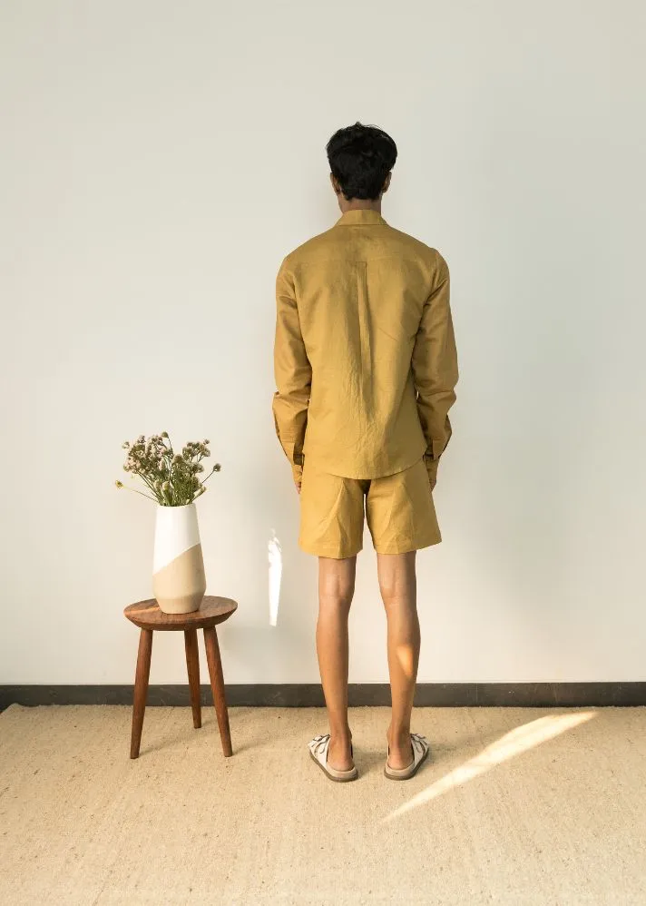 Asymmetric Placket Shirt