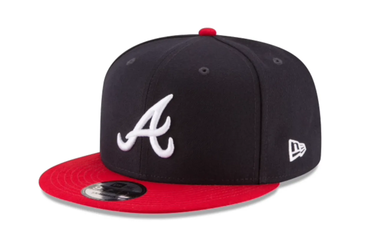 ATLANTA BRAVES TEAM COLOR BASIC 9FIFTY SNAPBACK