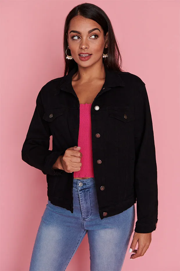 Azalea Black Jacket