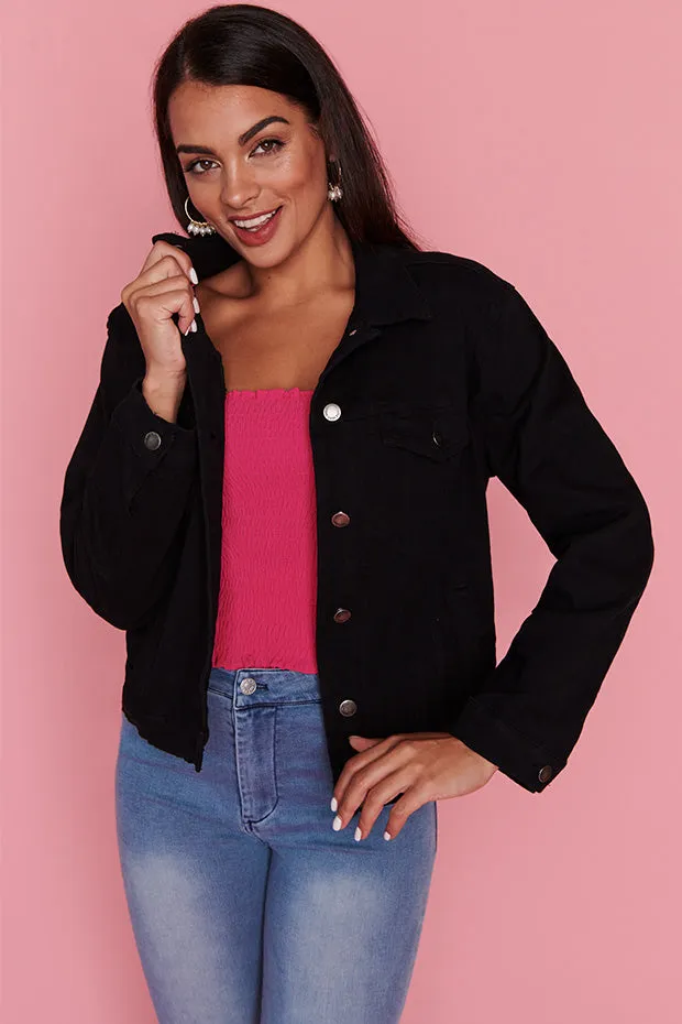 Azalea Black Jacket