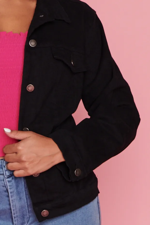 Azalea Black Jacket