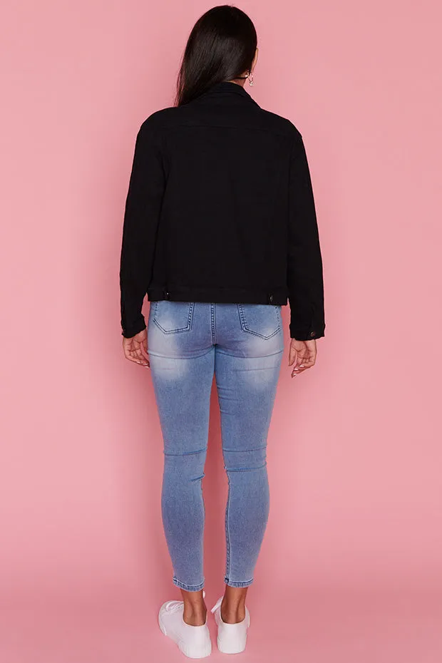 Azalea Black Jacket