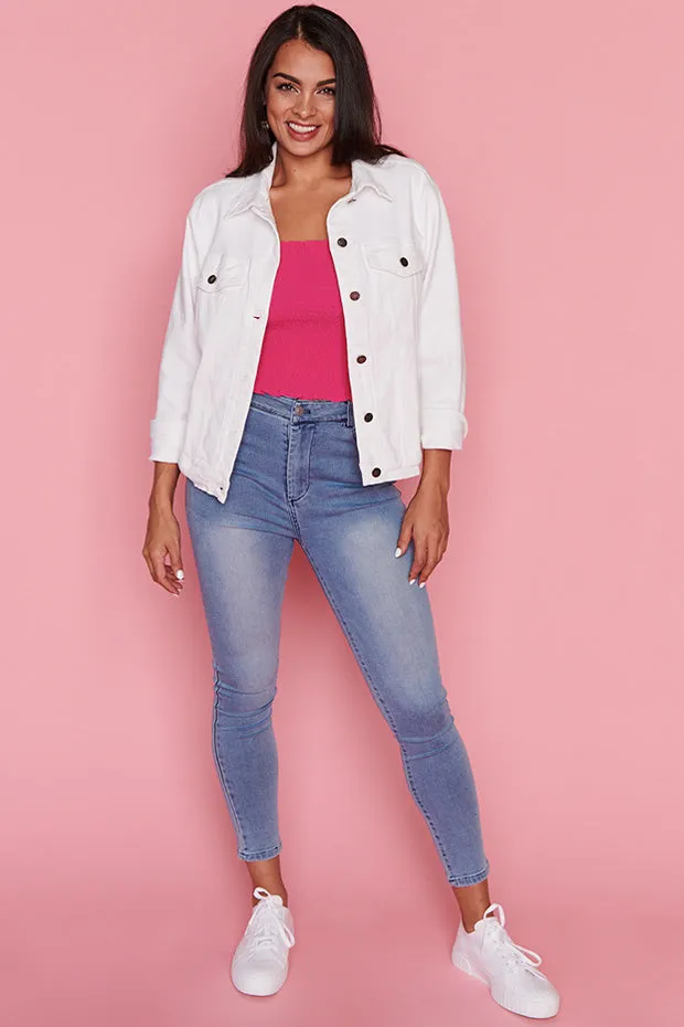 Azalea White Jacket