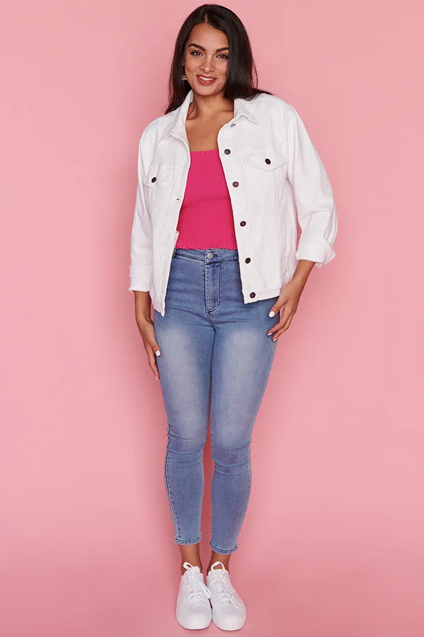 Azalea White Jacket
