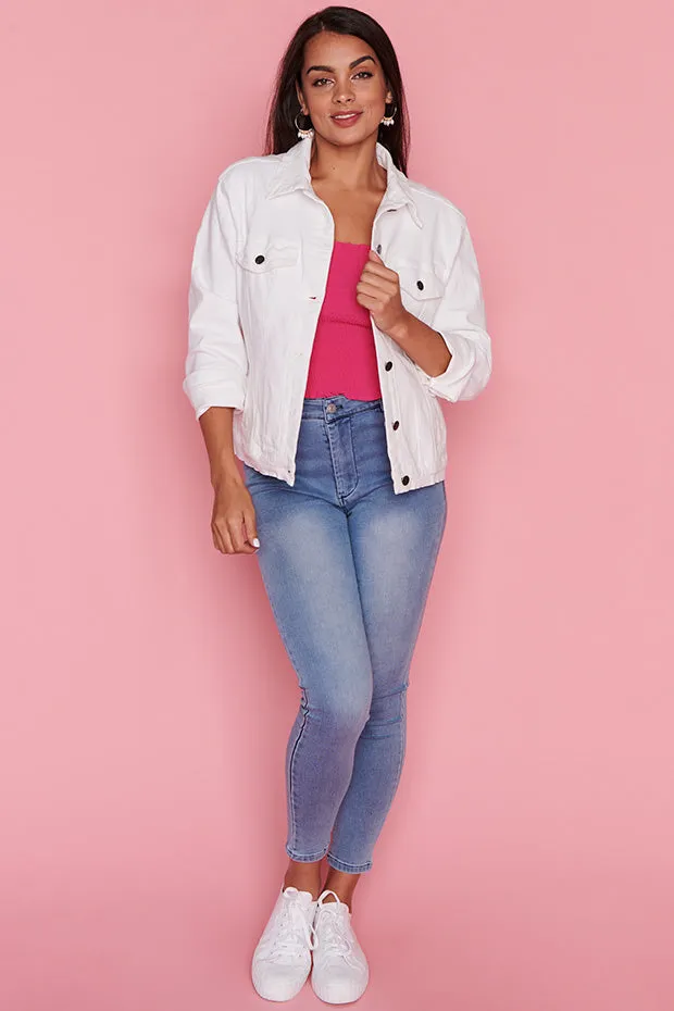 Azalea White Jacket