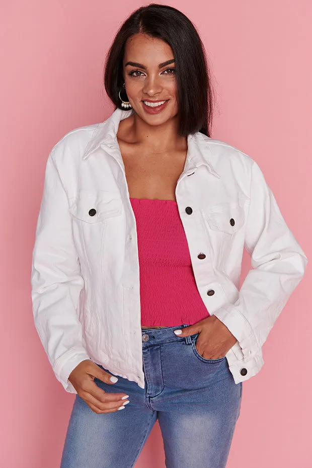 Azalea White Jacket