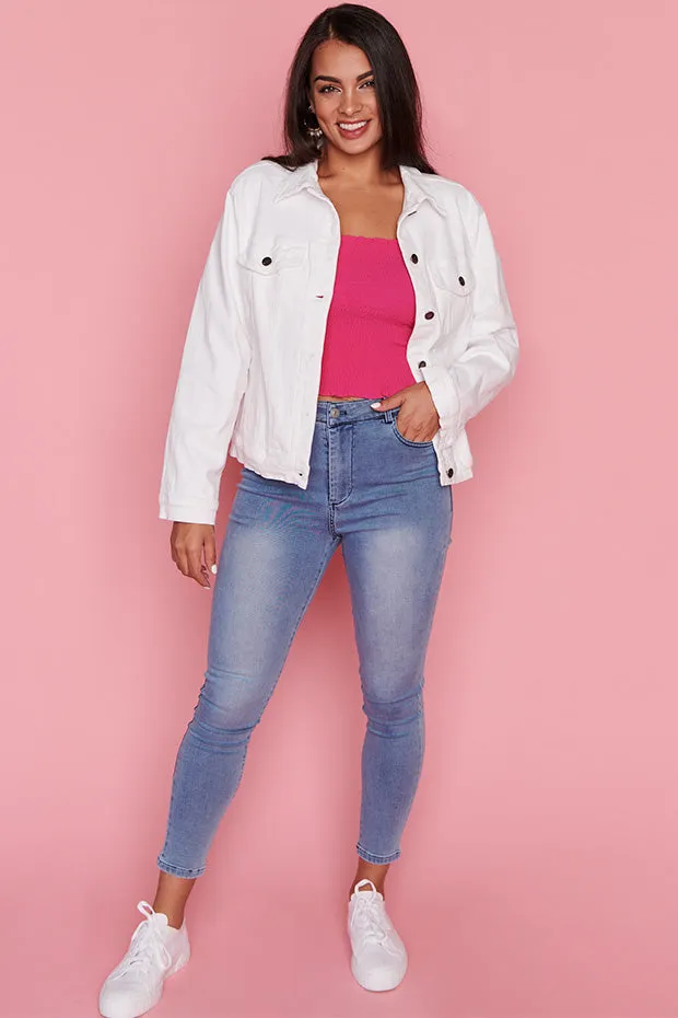 Azalea White Jacket
