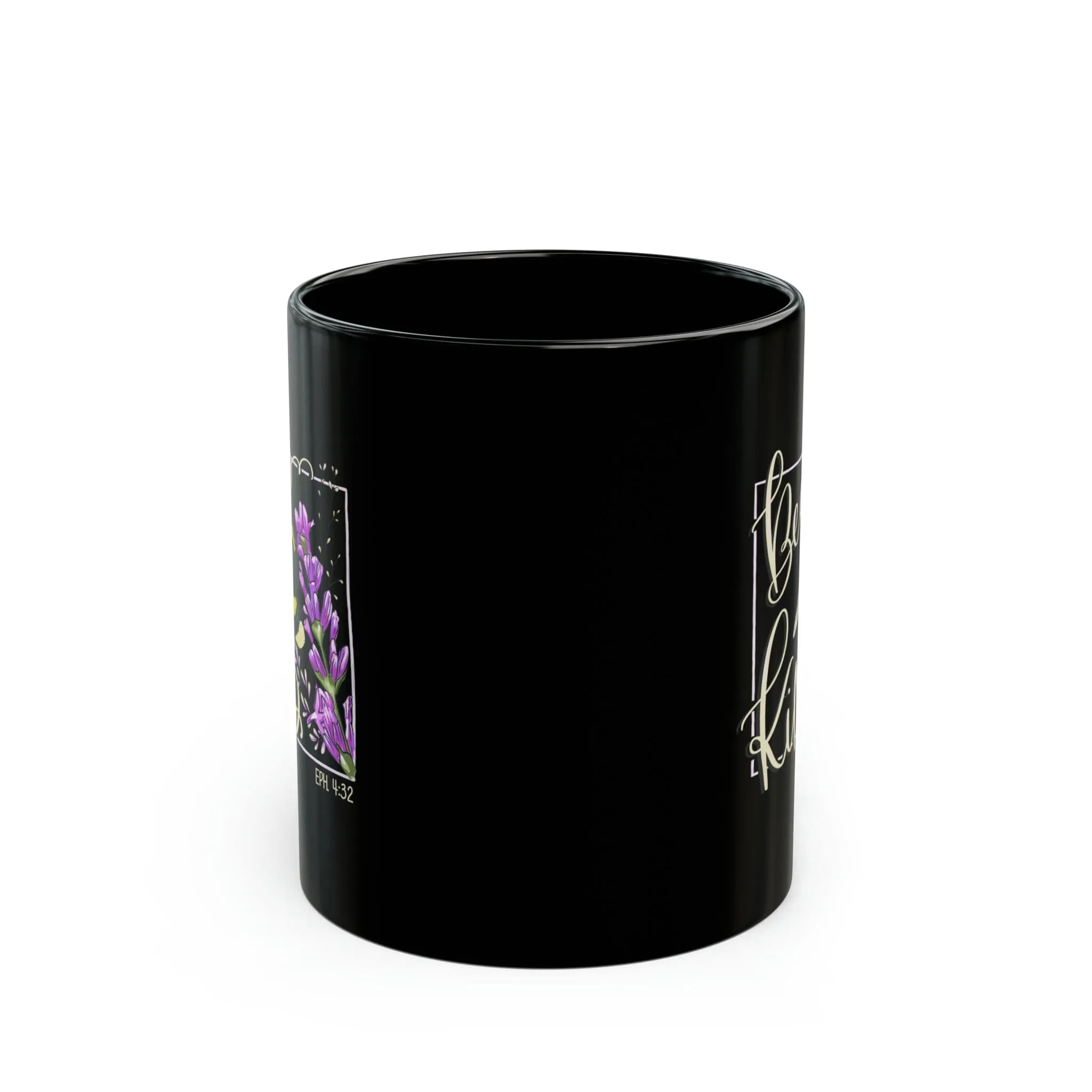 Bee Kind 11oz Black Mug