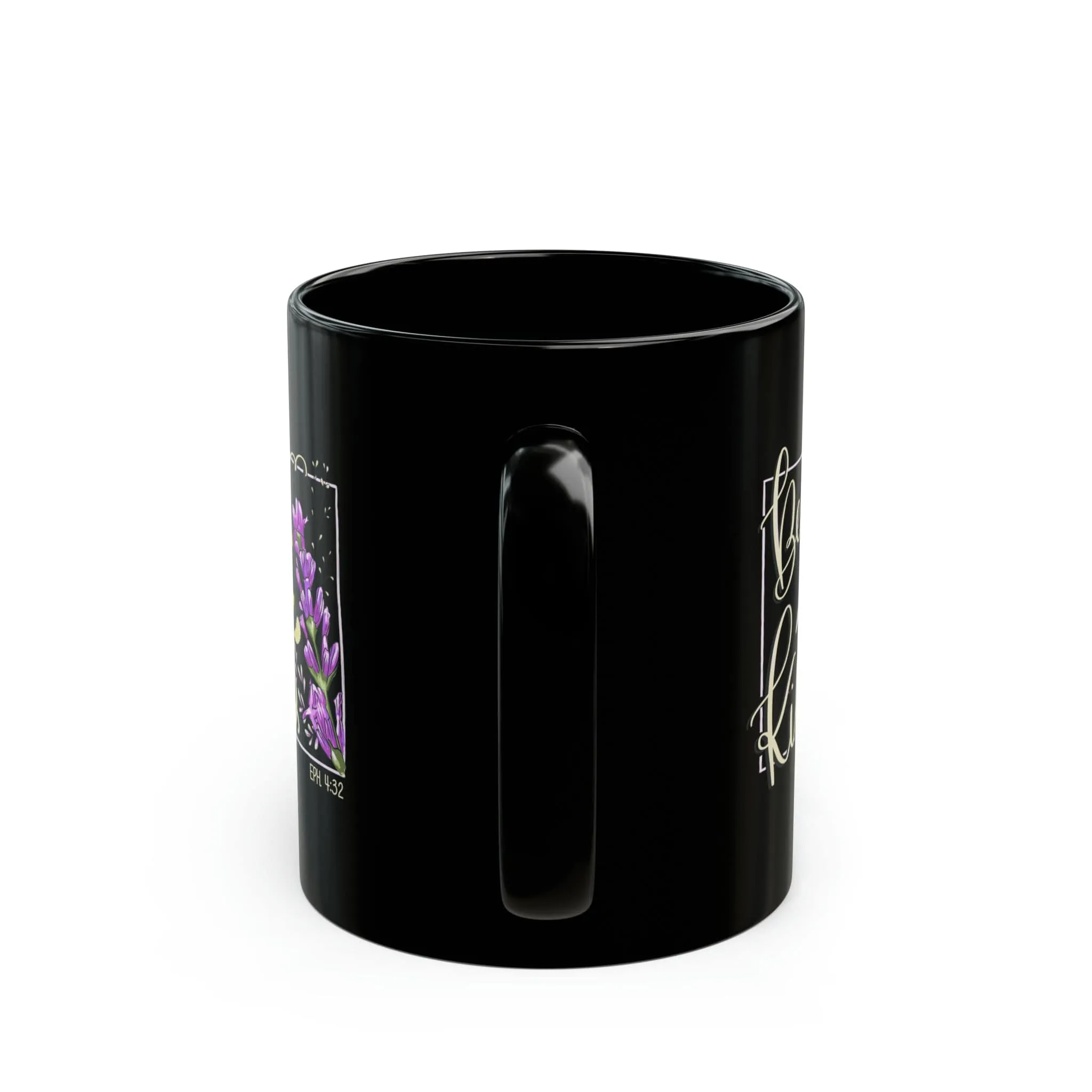 Bee Kind 11oz Black Mug
