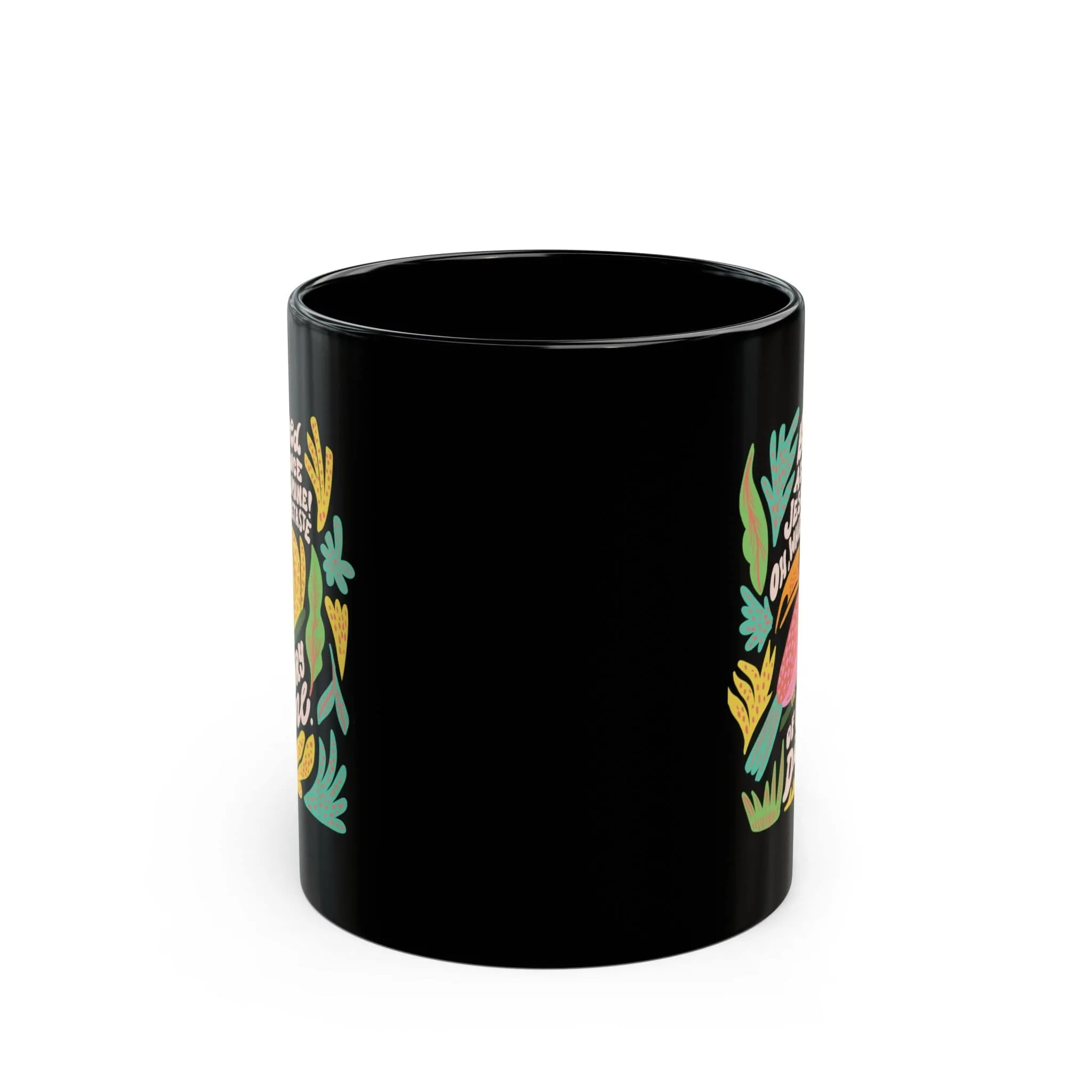 Blessed Assurance Tropical 11oz Black Mug