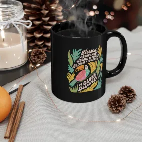 Blessed Assurance Tropical 11oz Black Mug