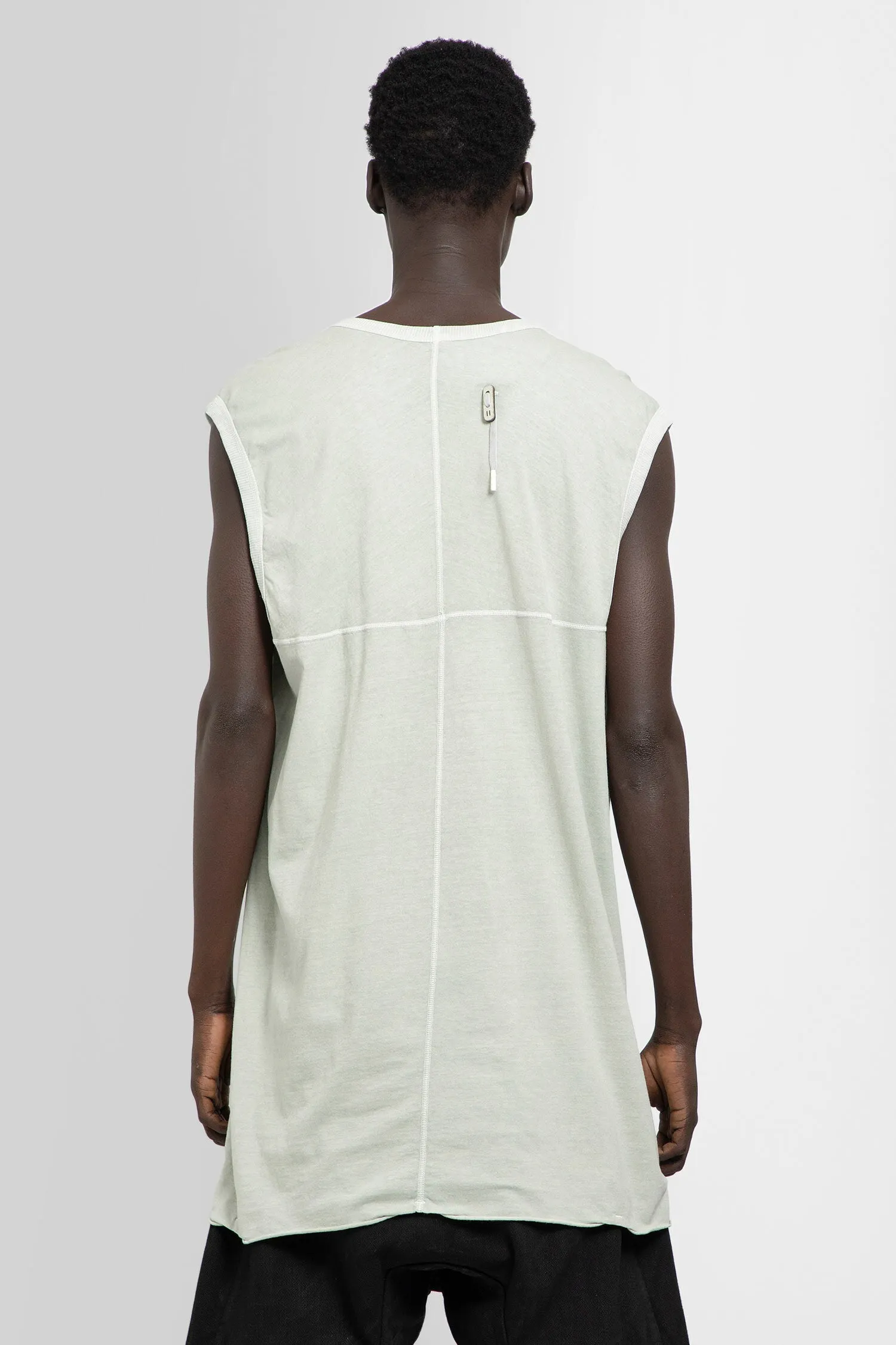 BORIS BIDJAN SABERI MAN GREY T-SHIRTS & TANK TOPS