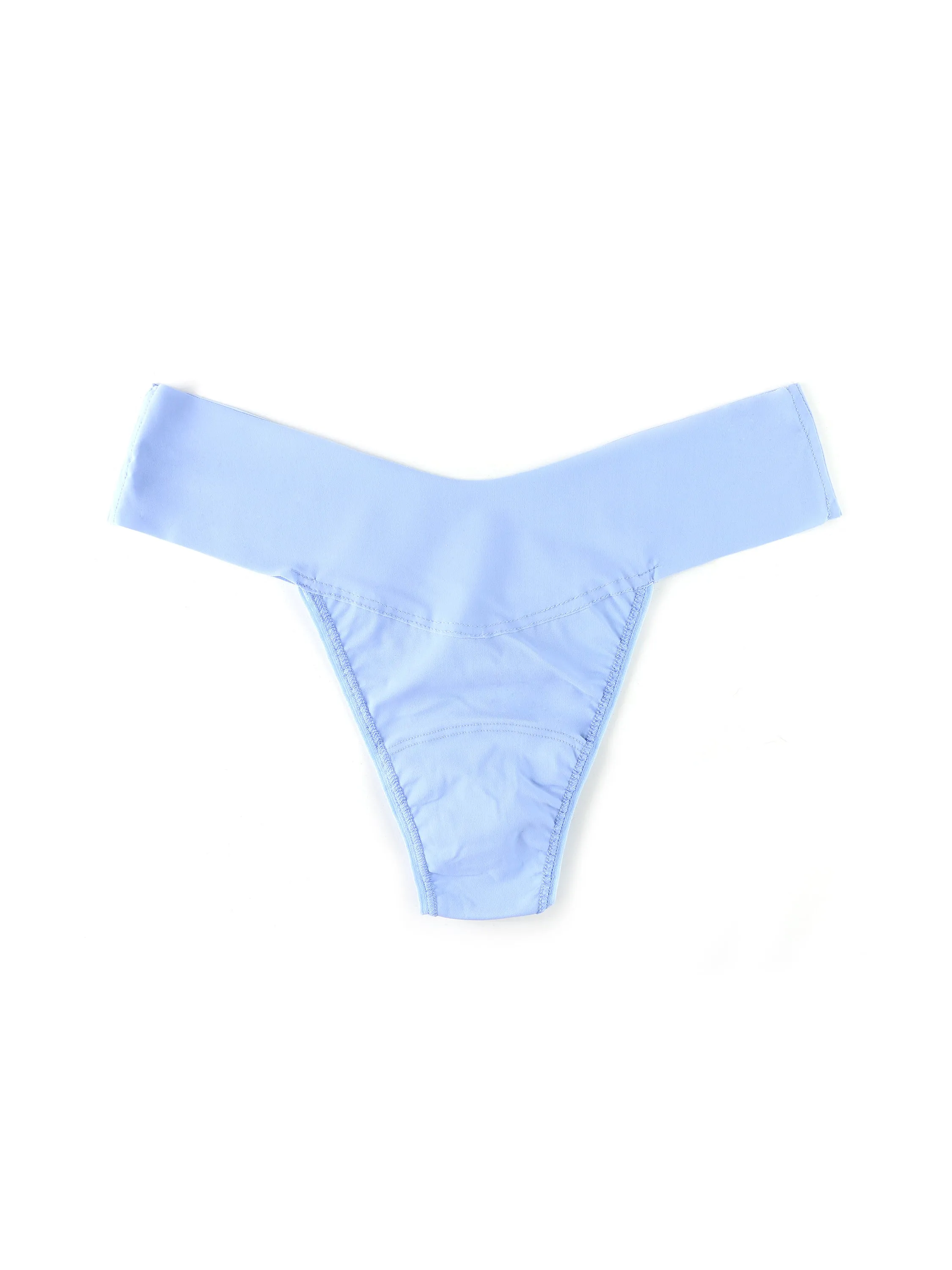 BreatheSoft® Natural Rise Thong Fresh Air Blue