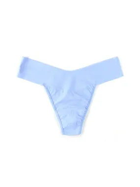 BreatheSoft® Natural Rise Thong Fresh Air Blue