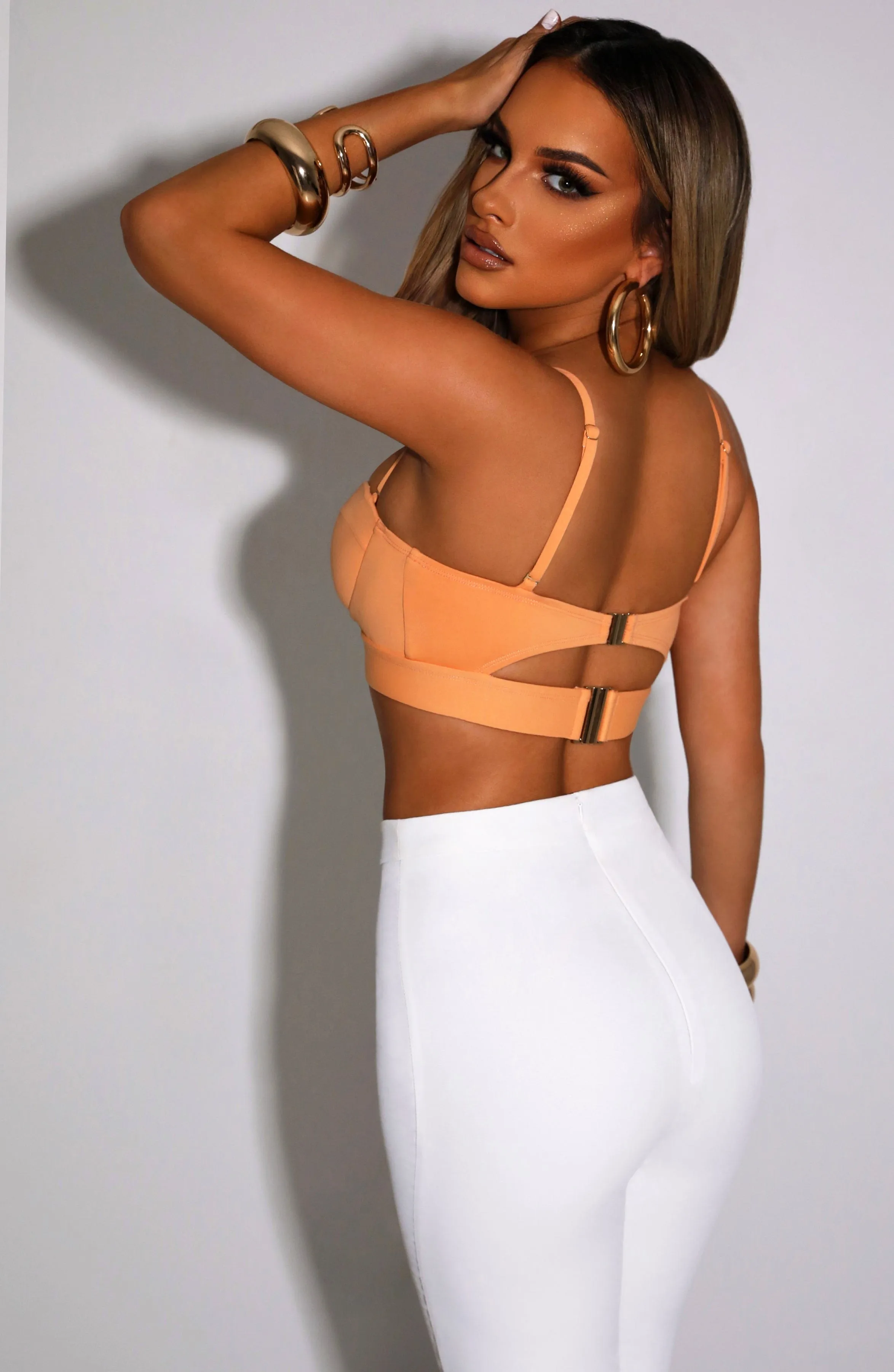 Brienna Top - Tangerine