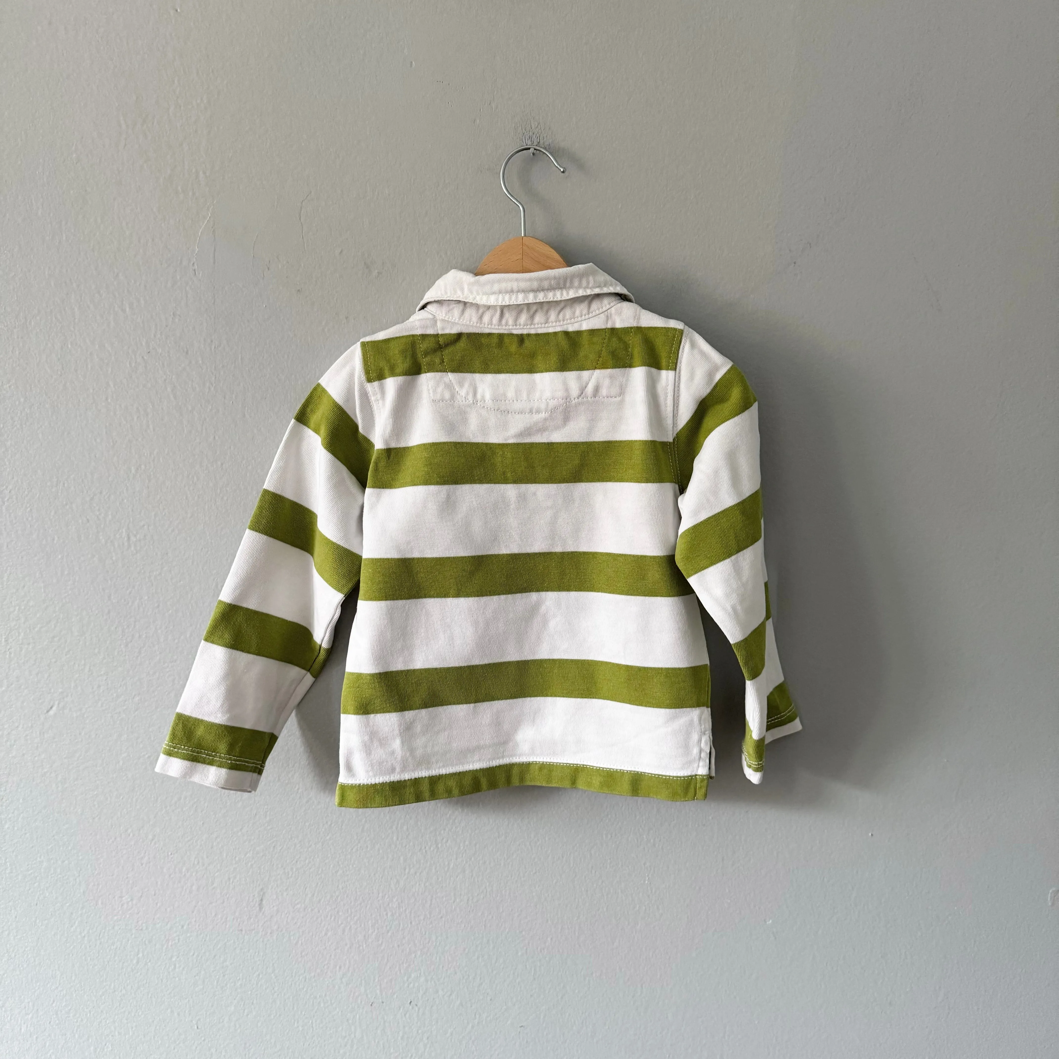 Burberry / striped long sleeve shirt / 2Y