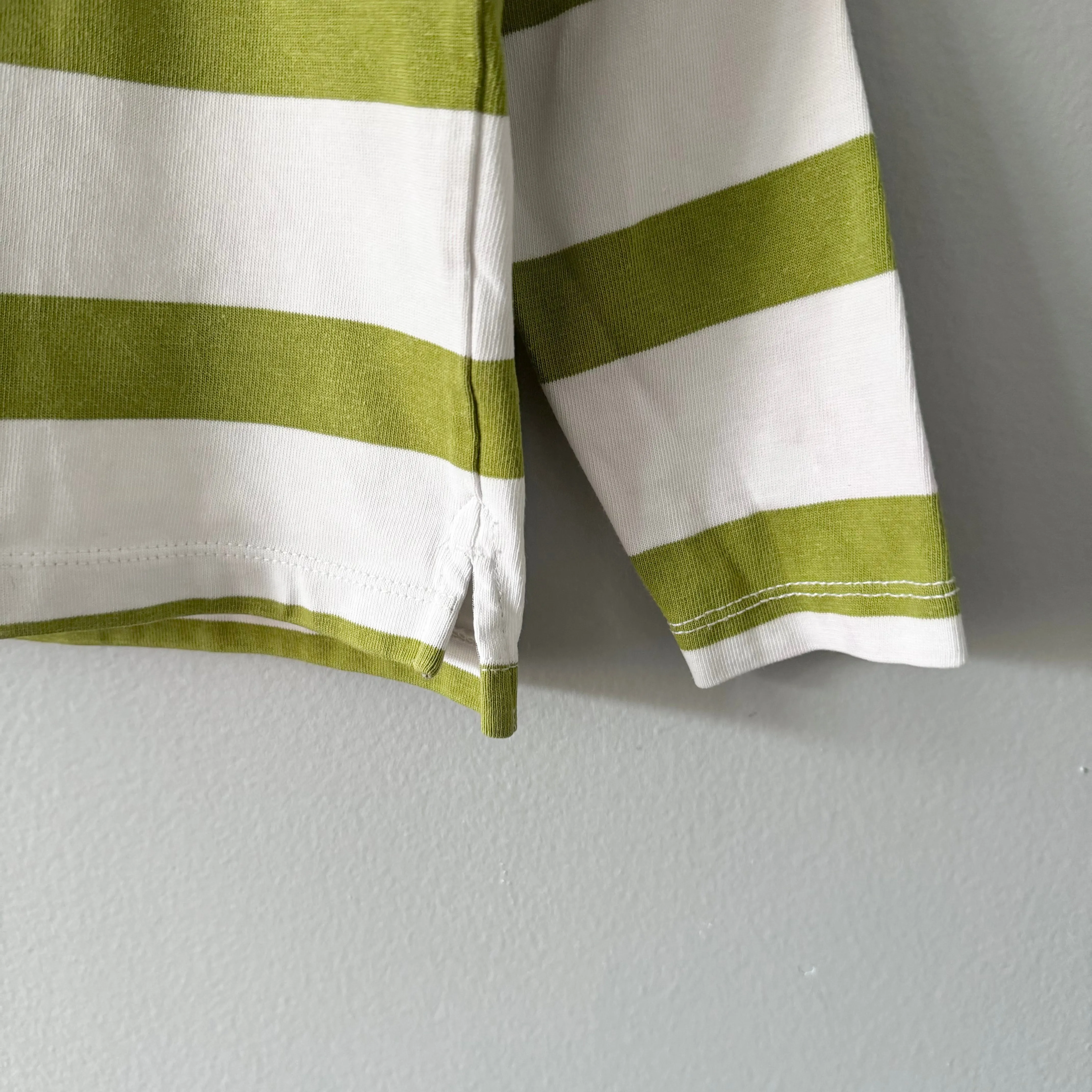 Burberry / striped long sleeve shirt / 2Y