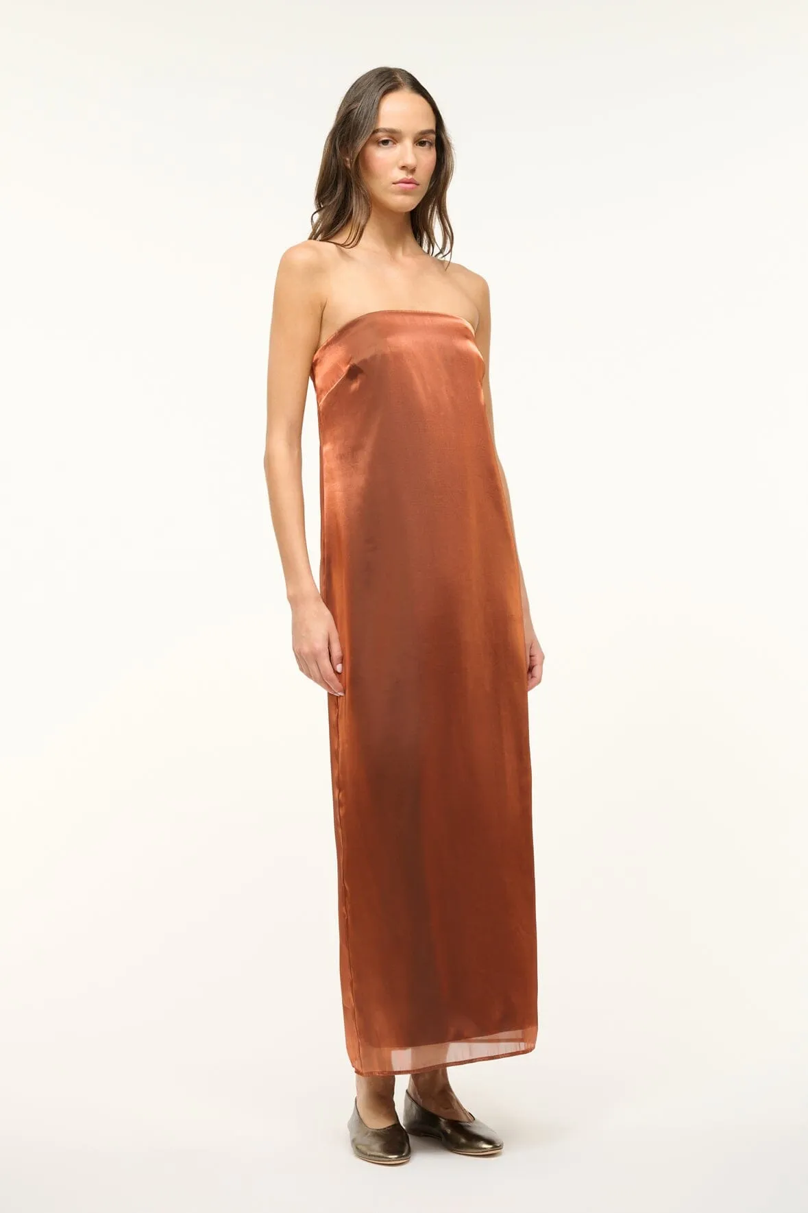 CASEY DRESS | IRIDESCENT CACAO