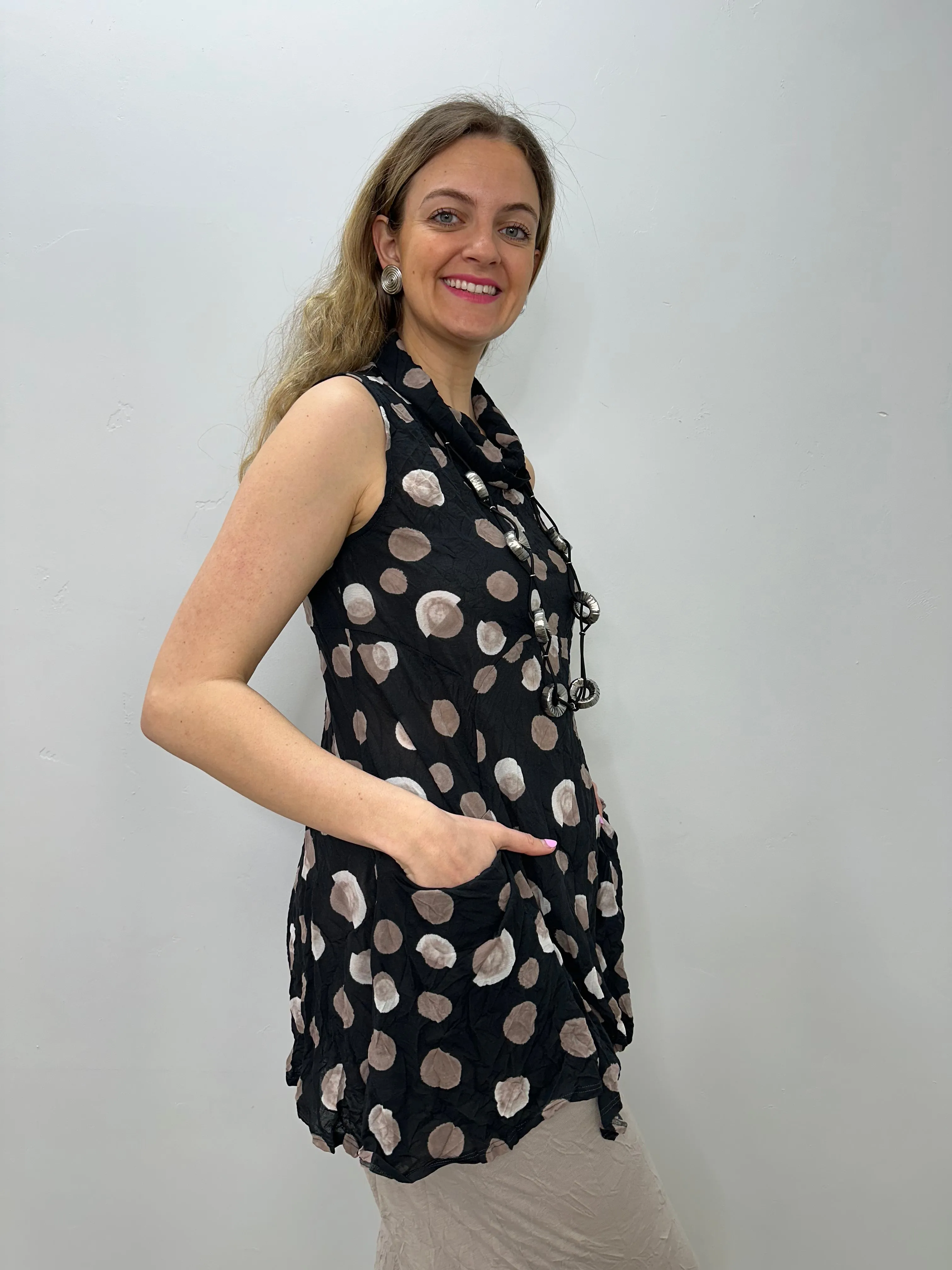 Charcoal Katie Tunic