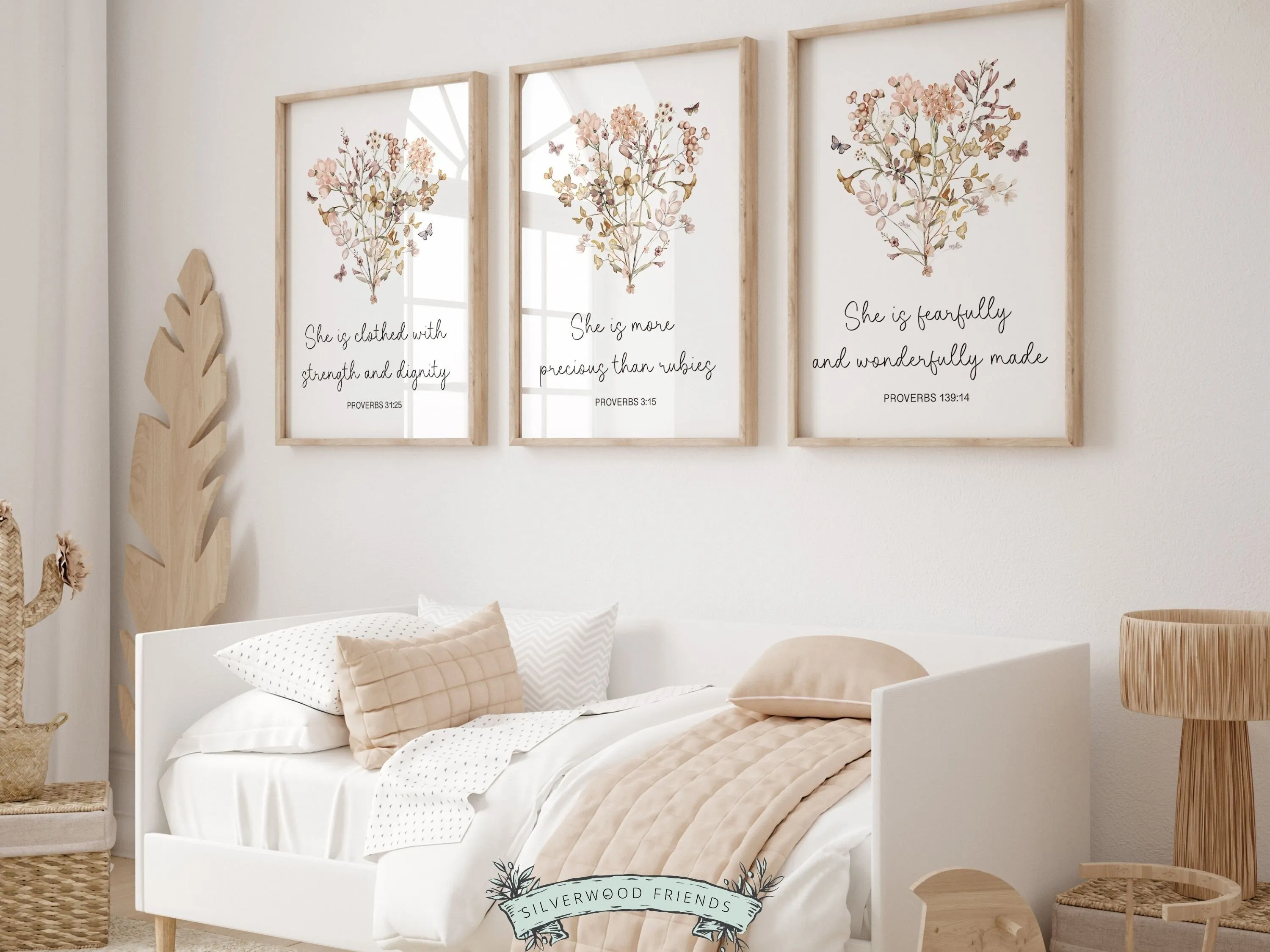 Christian Boho Nursery Print