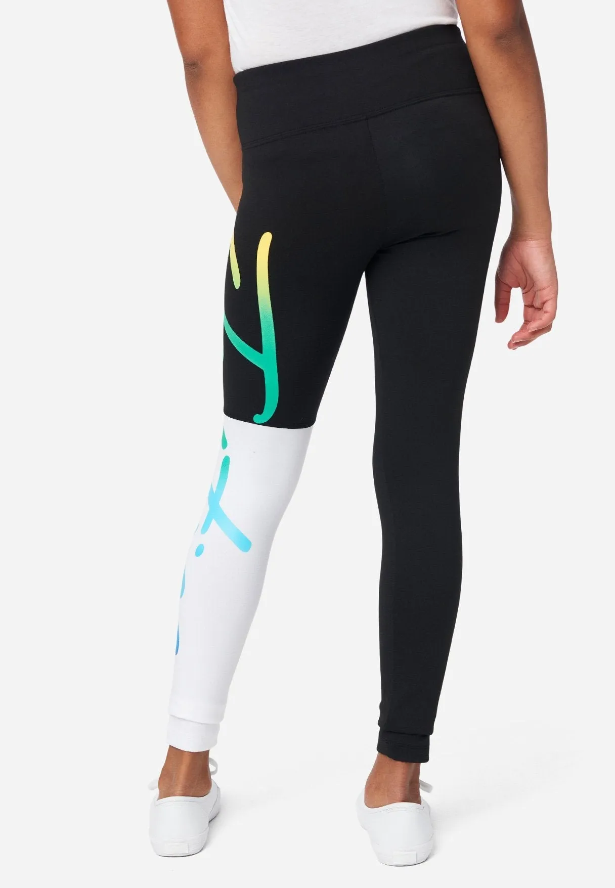 Color Block Full-Length Leggings