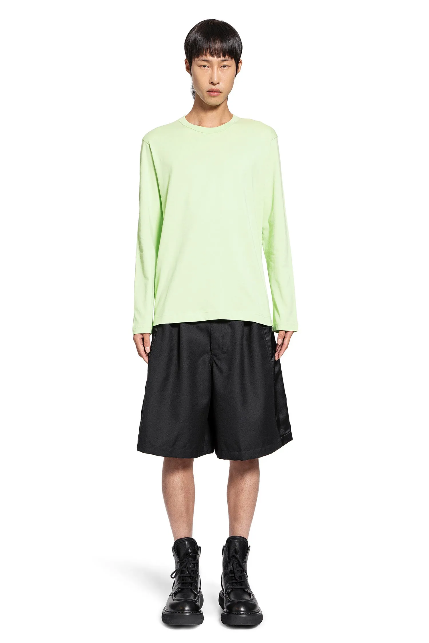 COMME DES GARCONS SHIRT MAN GREEN T-SHIRTS & TANK TOPS