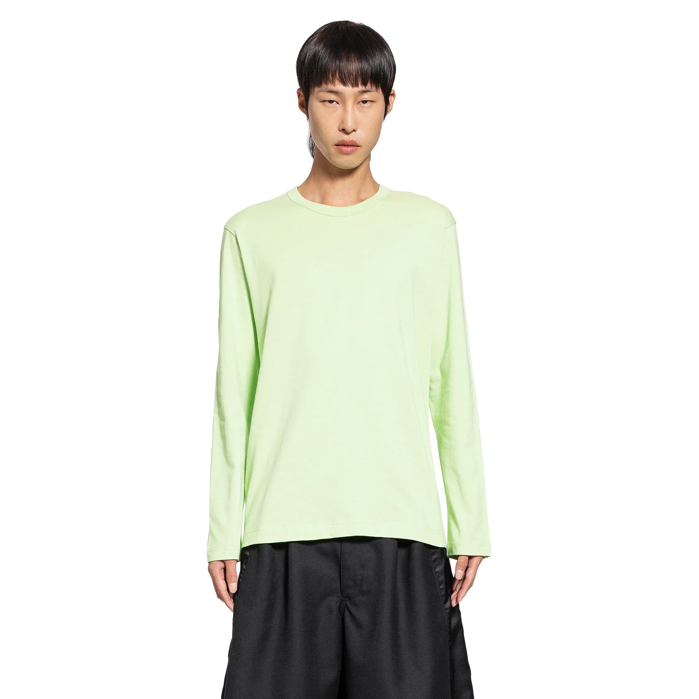 COMME DES GARCONS SHIRT MAN GREEN T-SHIRTS & TANK TOPS