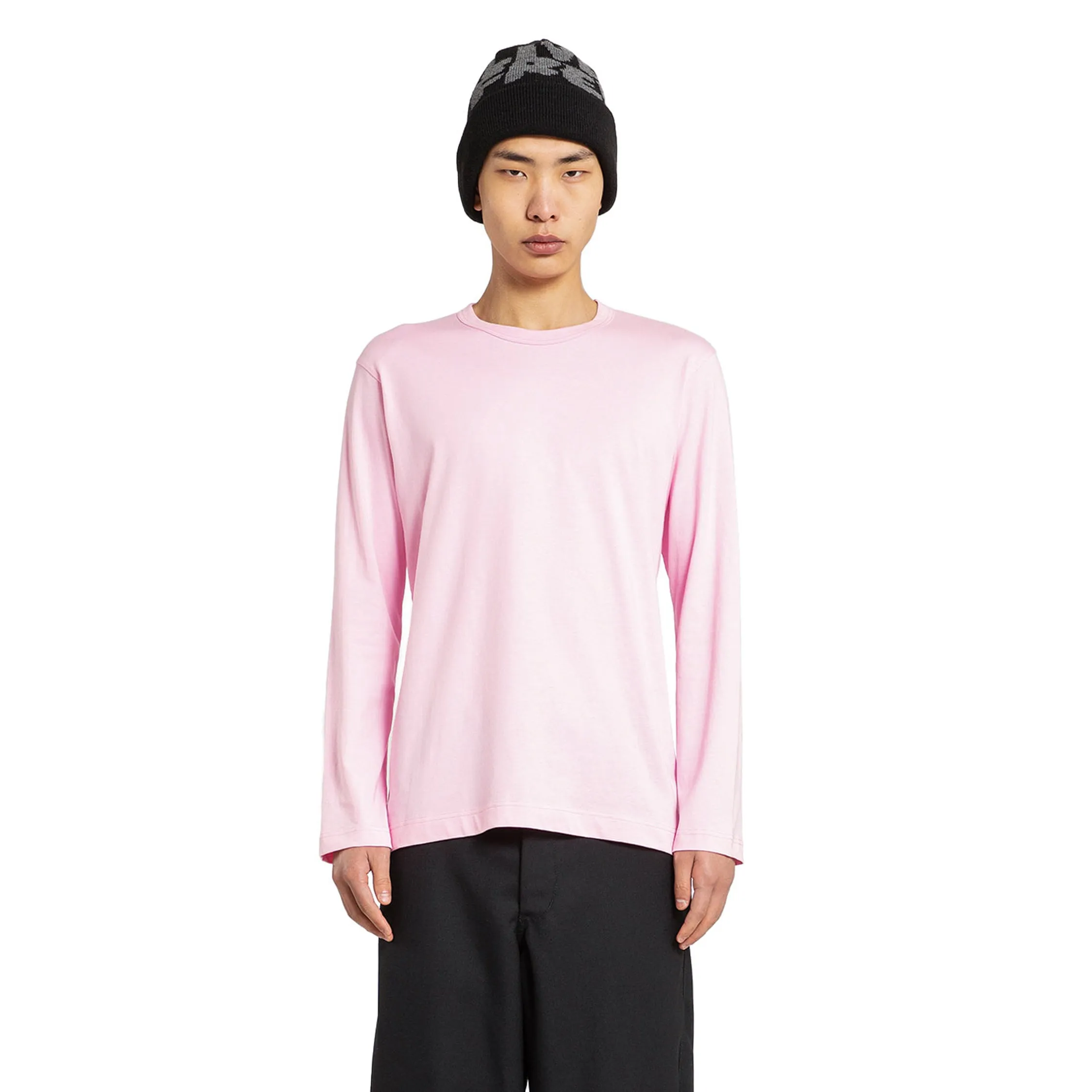 COMME DES GARCONS SHIRT MAN PINK T-SHIRTS & TANK TOPS