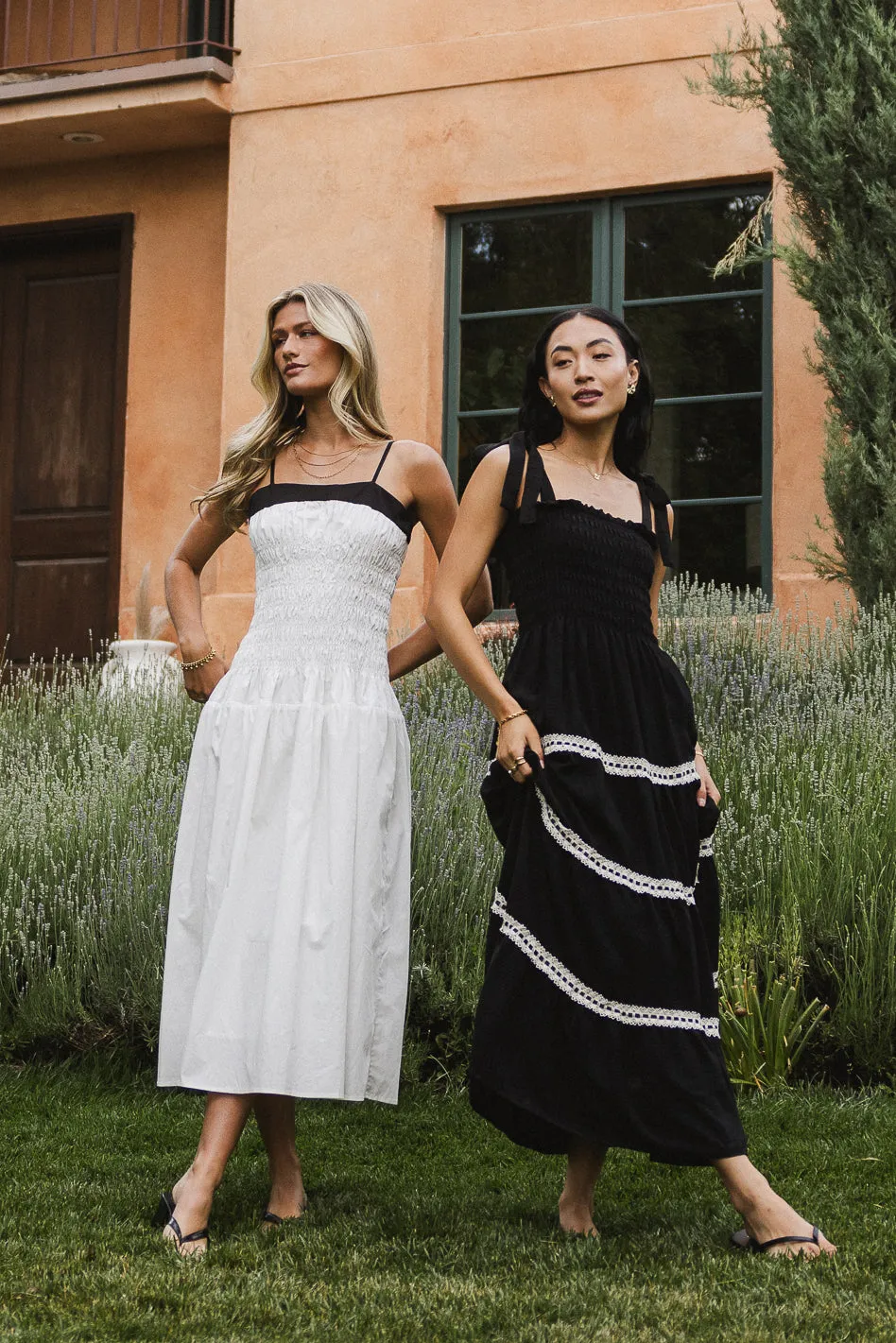 Contra Smocked Maxi Dress - FINAL SALE