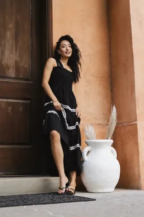 Contra Smocked Maxi Dress - FINAL SALE