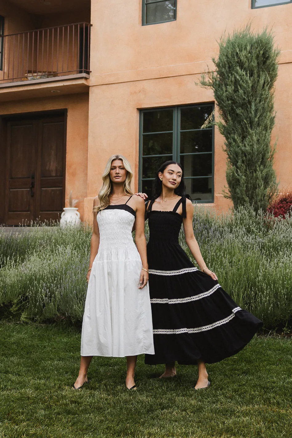 Contra Smocked Maxi Dress - FINAL SALE