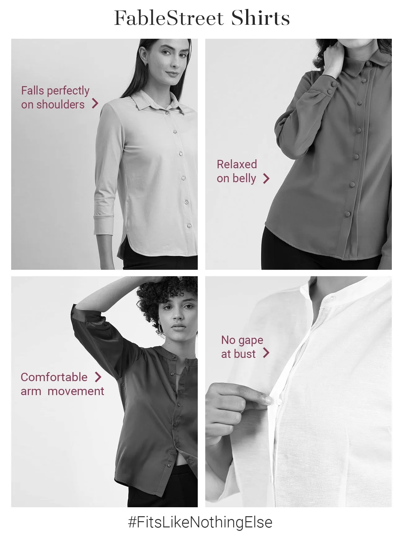 Cotton Tie Up Neck Shirt - White