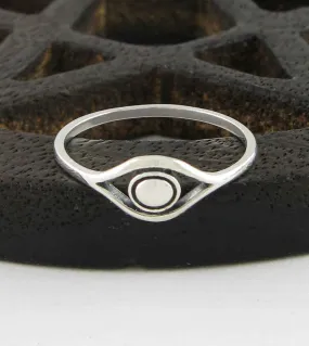 Cut-Out Evil Eye Ring