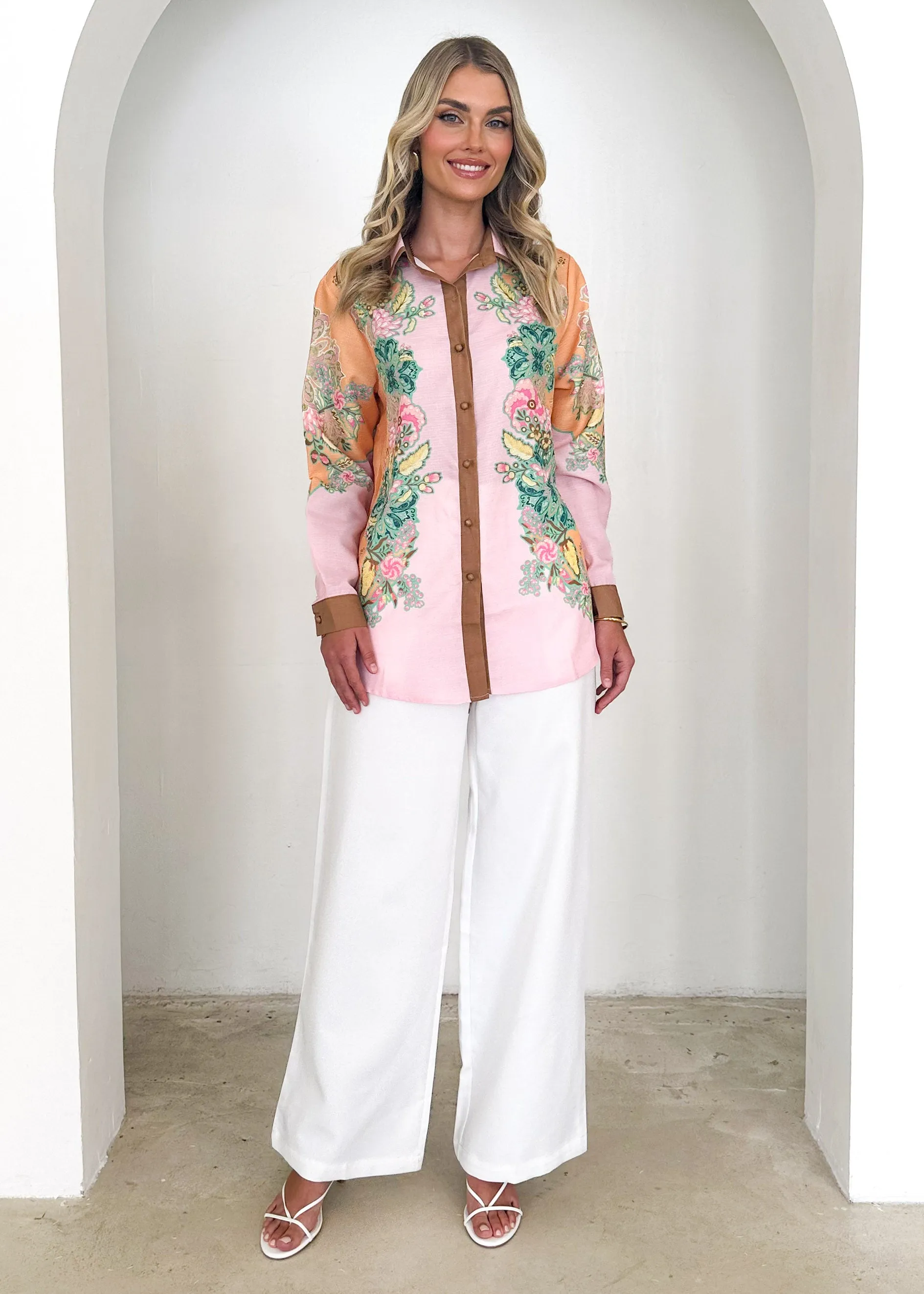 Darcy Shirt - Gia Pink