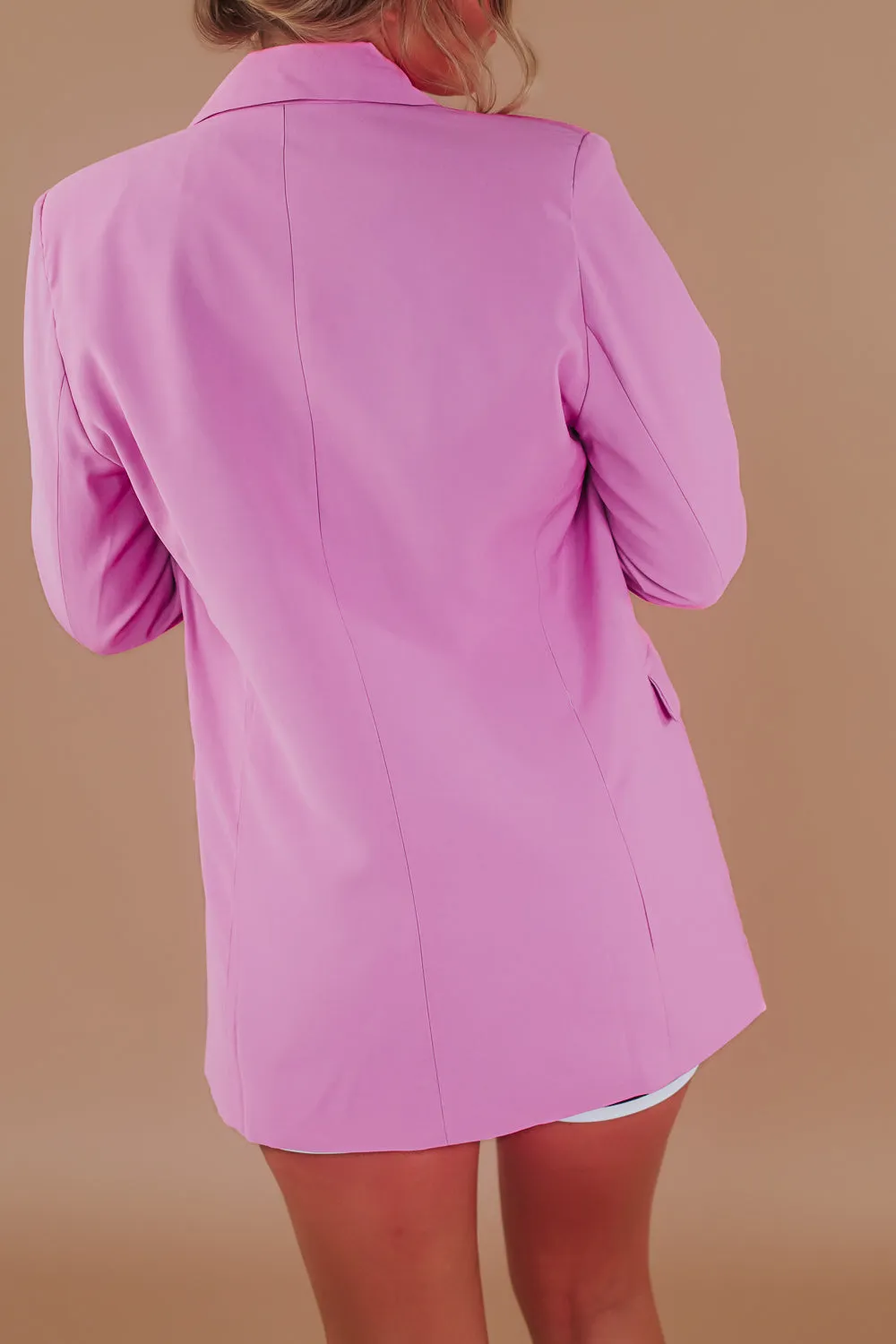 Date Night Out Blazer, Pink