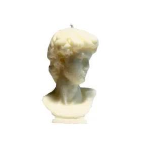 David Bust Natural Soy Wax Candle